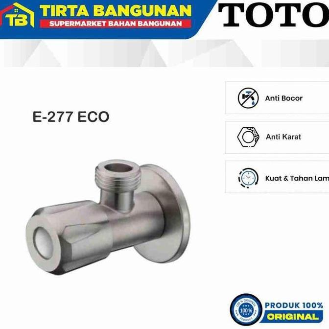 TERLARIS TOTO E-277 ECO STOP KRAN AIR/ STOP VALVE/ STOP KRAN WASTAFEL/ STOP KRAN KLOSET