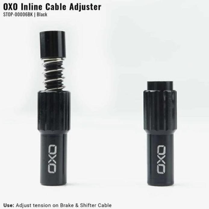 Inline Cable Adjuster Stopper OXO Setelan Kabel Shifter RD FD Rem Brifter Sepeda Balap Roadbike