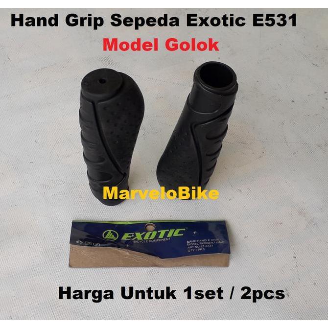 Hand Grip Sarung Stang Sepeda Lipat MTB Fixie Exotic E531 Model Golok
