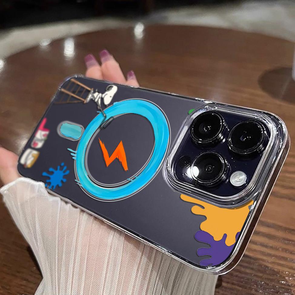 NEW DEALS Magnetic Wireless Charger Case Hp Untuk IPhone 11 12 13 14 15 16 Pro Max IPhone 13 Magsafe