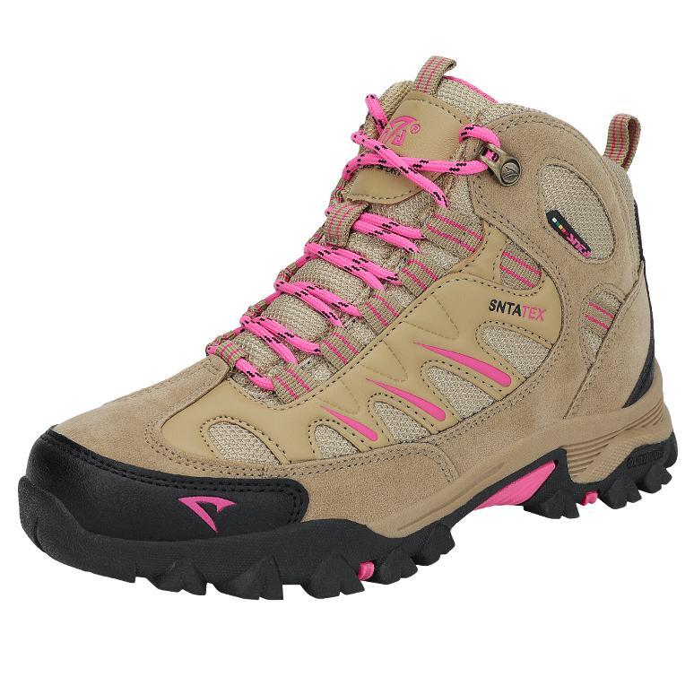 OFFICIAL SEPATU GUNUNG WANITA SNTA 611 / 613  GREY FUSCHIA  - FREE TALI CADANGAN 36 37 38 39 40