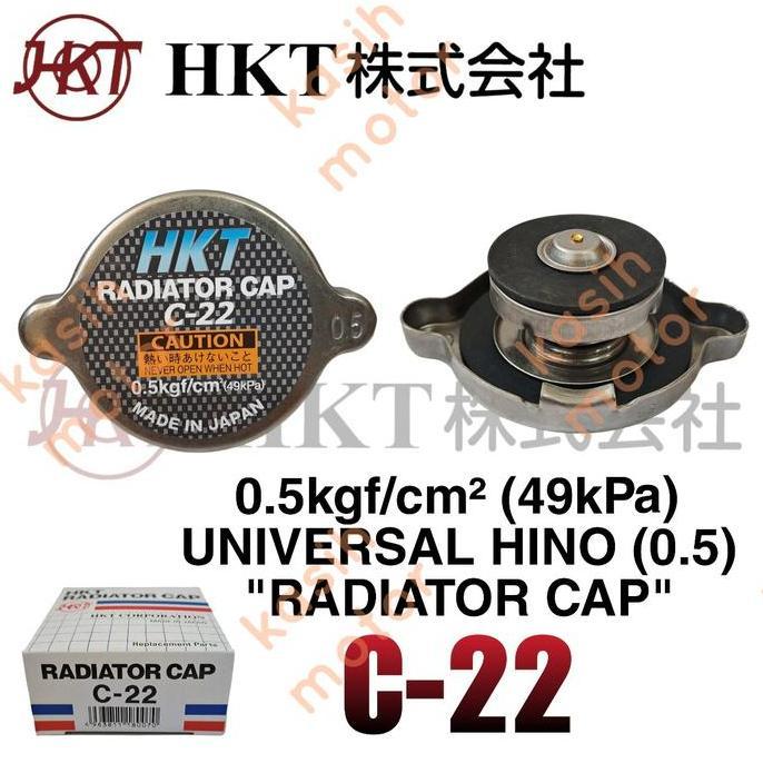 TUTUP RADIATOR CAP RADIATOR 0.5 UNIVERSAL HINO ORIGINAL HKT JAPAN 100%
