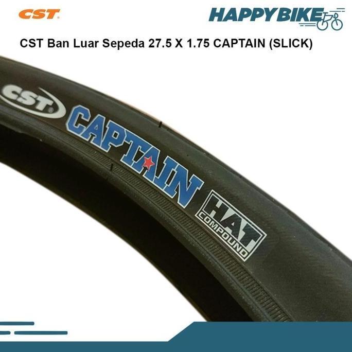 Cst Tire Ban Luar Sepeda Mtb City Bike Cross Country Captain Slick 26 X 1.75 27.5 X 1.75