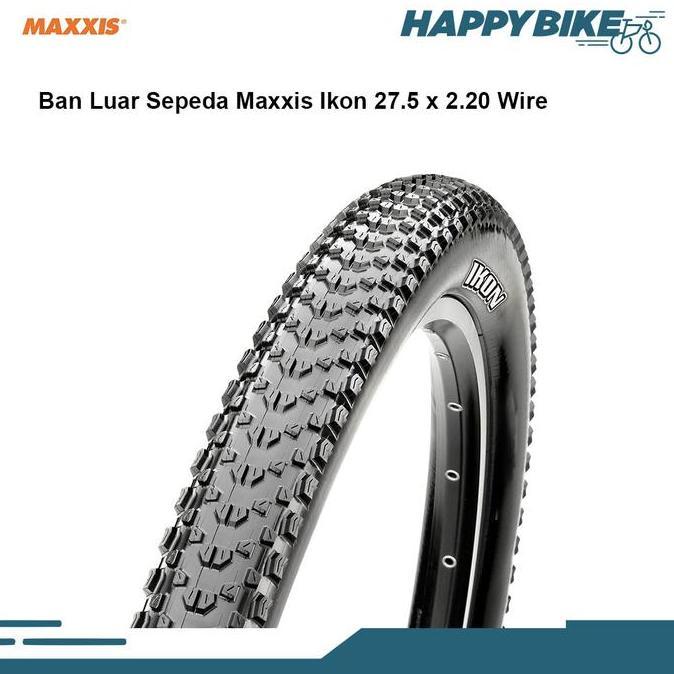 Maxxis Tire Ban Luar Sepeda Mtb Ikon 27.5 X 2.20 Nylon