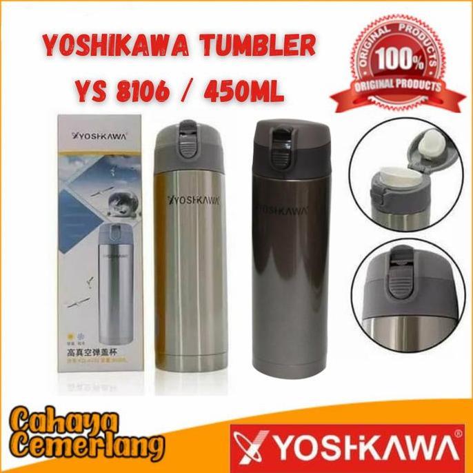 Yoshikawa Kd 8106 Tambler 450Ml Termos Minum