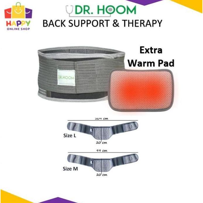 Dr Hoom Back Support and Therapy Sabuk Terapi Sakit Pinggang