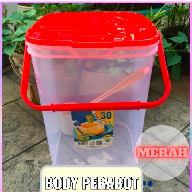 Toples Es Buah 30 Liter Green Leaaf/Akuarium Es Buah 30 Liter