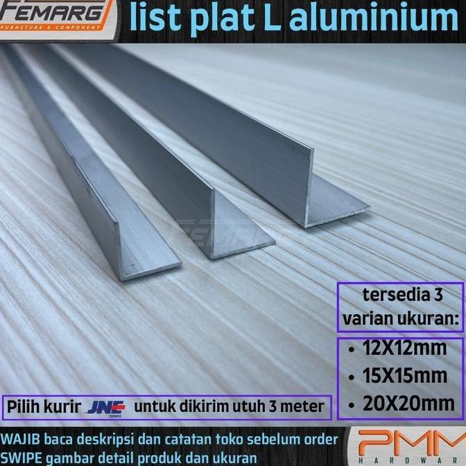 Ready LIS PLAT SIKU L ALUMINIUM