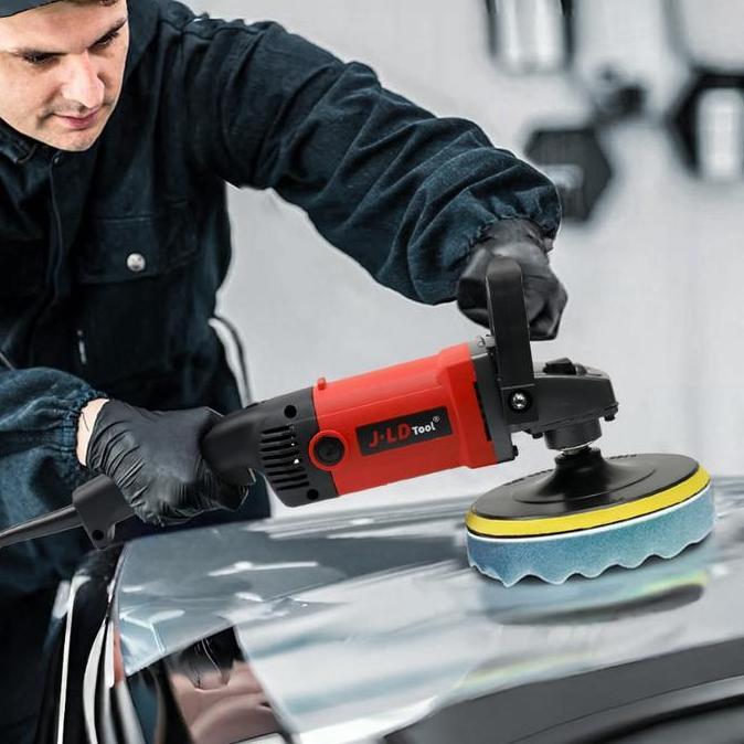 Jld Mesin Poles 7" Angle Polisher Mesin Poles Tangan Polisher Mobil Motor 6 Various Speed Heavy Duty