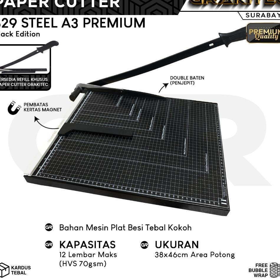 Paper Cutter A3 ( Alat Potong Kertas ) Pemotong Kertas Alat Potong /Mesin Pemotong Kertas