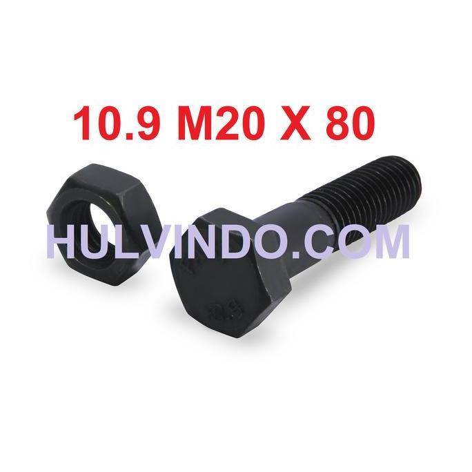 BAUT BAJA HTB GRADE 10.9 + MUR|10| M20 X 80