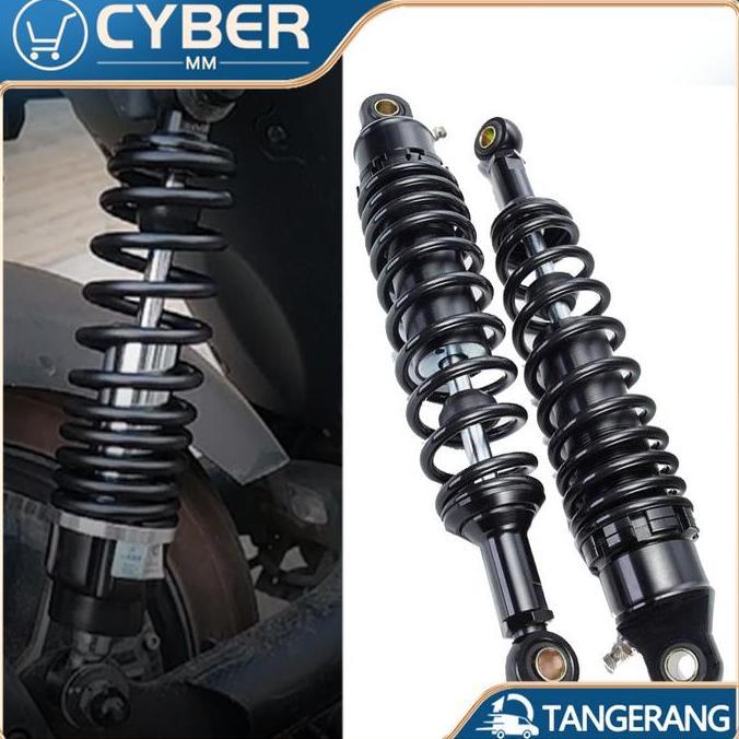 DEFAECO 2 PCS Shock Tabung Sepeda Listrik 13.5cm Shock Belakang Sepeda Listrik