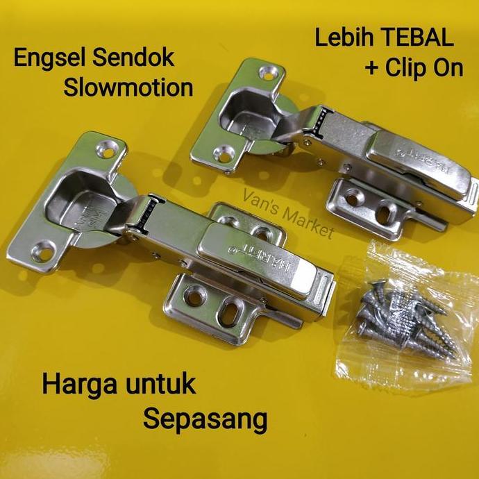 XIMVHE Engsel Sendok Slow Motion - Clip On HARFIT
