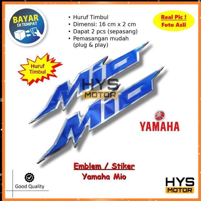 Stiker Motor Yamaha Mio Sporty / Smile / Soul / Soul GT / Mio J / Mio S / Mio Z / Mio M3 / Dsb - Isi