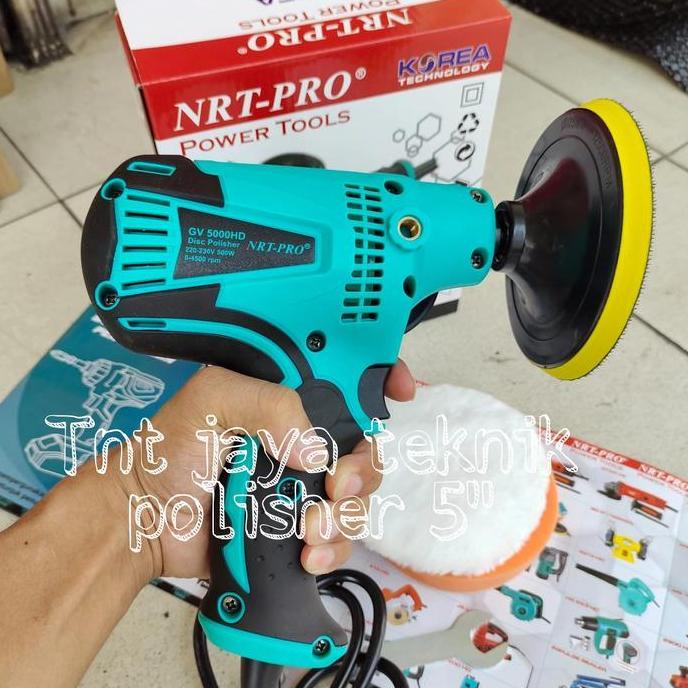 Mesin Poles Mobil Nrt-Pro Gv 5000 Hd / Mesin Polisher Nrt Pro Gv5000Hd