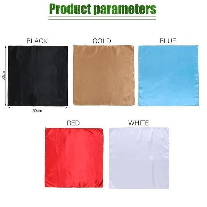 ESPRIZO Syal Sutra polos 60x60cm Syal silk syal leher syal tas scraf import quality aksesoris wanita