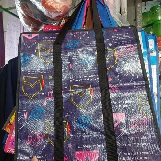 tas plastik laundry besar tas mudik tas pakaian