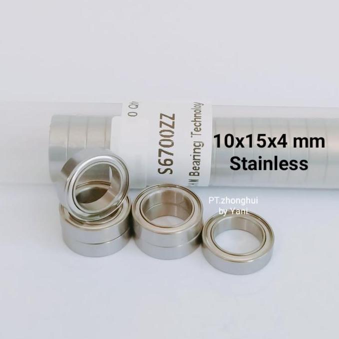 Bearing S 6700 ZZ Stainless isi 1 pcs