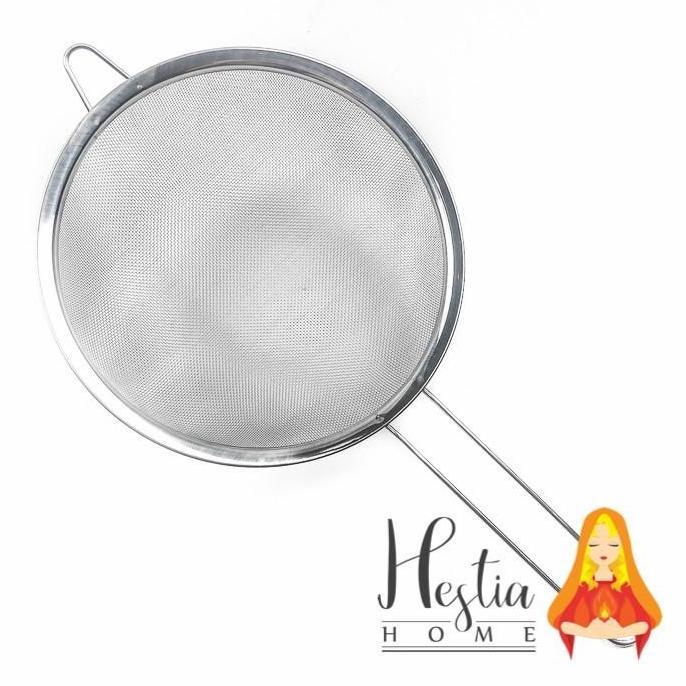 New Saringan Kopi Teh Minyak Goreng Halus Strainer Stainless Ayakan Bubuk