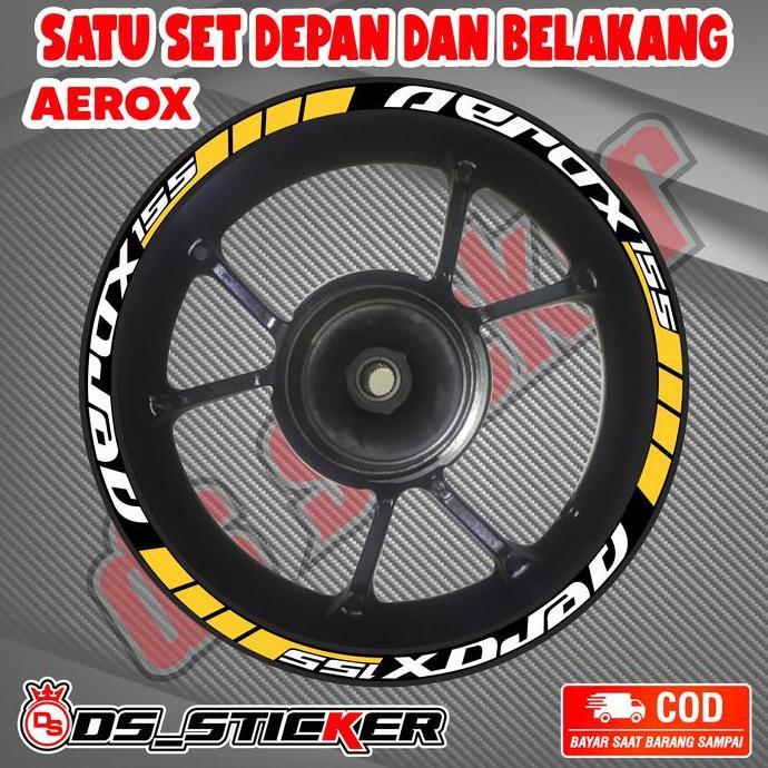 STIKER VELG YAMAHA AEROX STICKER CUTTING VELG AEROX 155