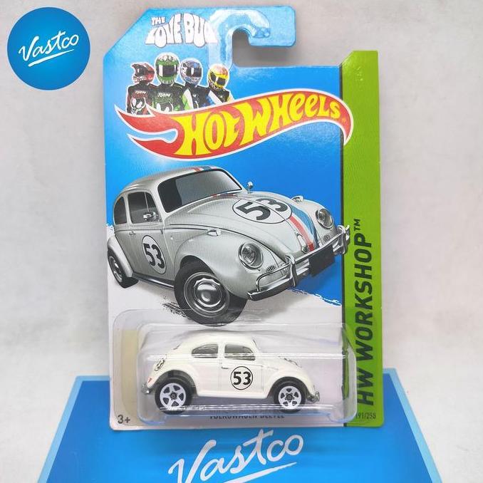 Hot Wheels Volkswagen Beetle The Love Bug Hotwheels HW Workshop