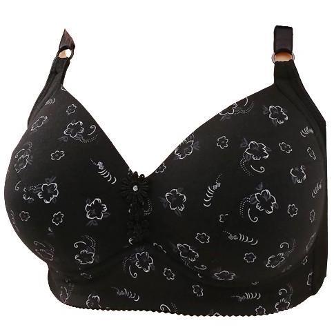Wagee- Bh Wanita Big Size Bra Jumbo Cup D Tanpa Kawat Busa Tipis Nyaman Bh Cewek Ukuran Besar Bra Wa