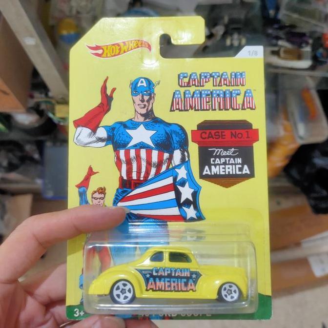 hot wheels 40 ford coupe captain america