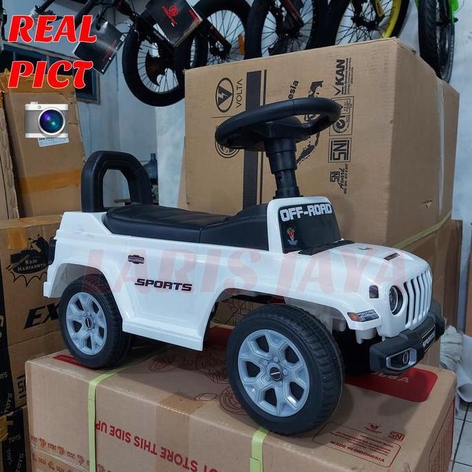 TERLARIS MOBILAN PLASTIK ANAK PMB TOLOCAR 601 , MOBIL MAINAN ANAK PLASTIK JEEP