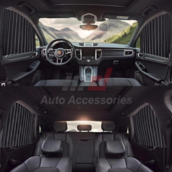 BEST SALE TIRAI GORDEN MOBIL KIJANG LGX GRAN PELINDUNG PANAS MAGNET KACA JENDELA