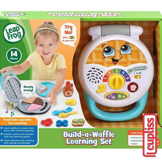 TERLARIS LEAPFROG BUILD A WAFFLE 616700 LEARNING SET LEAP FROG