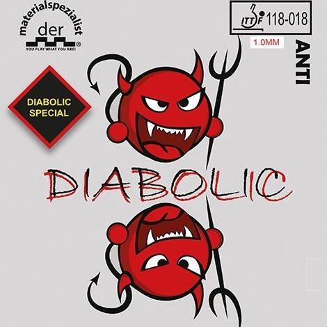 TERMURAH - Karet Bat Tenis Meja Pingpong Der Materialspezialist Diabolic Special Anti Spin
