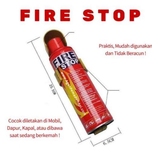 Promo Alat Pemadam Api Apar Mobil Car Foam Fire Stop Firestop 500 Ml Cod