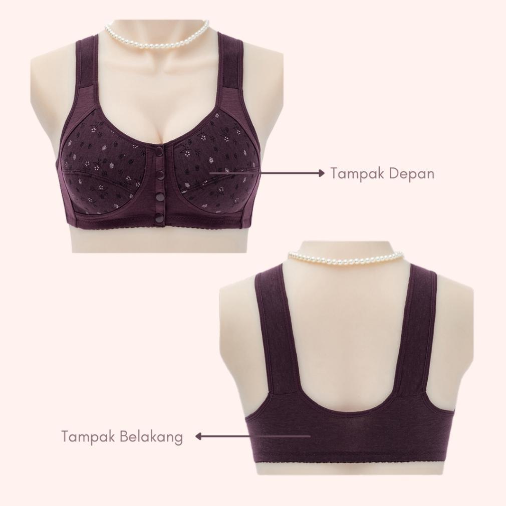 Favorit Bra Kancing Depan Motif Bunga 3975 Bra Busui Bh Busui Bh Wanita Bra Wanita Beha Wanita Brw