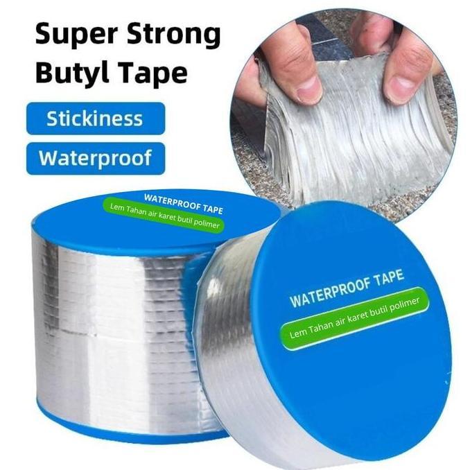 sipeno_store - lakban alumunium foil tape tahan air bocor atap