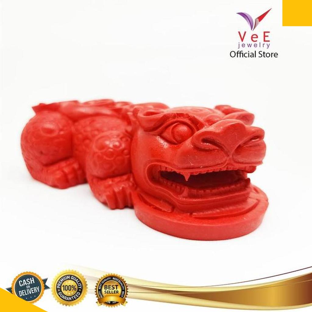Patung Naga Pixiu Batu Marjan - Vee Patung Batu Alam
