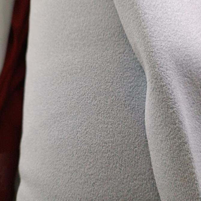 Kain jok mobil Suede Tebal warna abu muda & abu tua