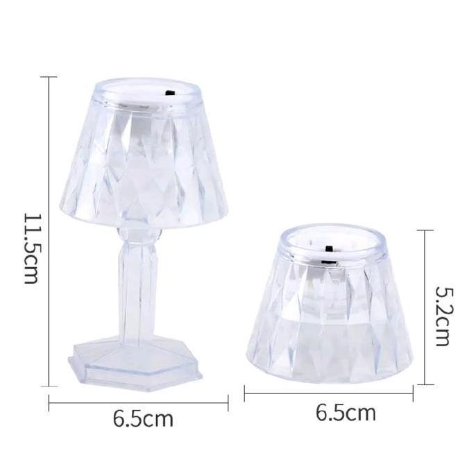 Ready Lampu Tidur / Lampu Hias Ala Eropa Lampu Tidur Kamar Aesthetic Lampu Meja Kristal