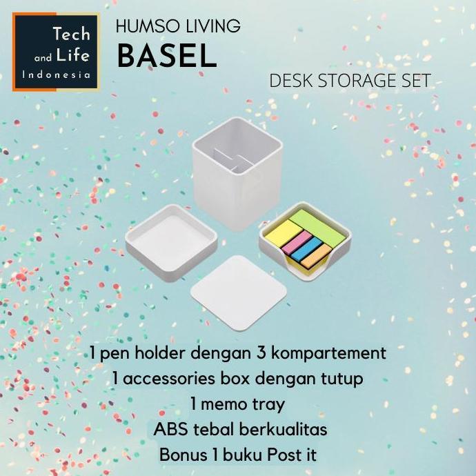 Rak Tempat Alat Tulis ATK Desk Organizer Set Pen Memo Holder