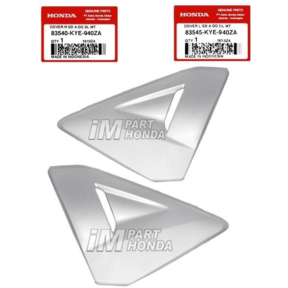 Termurah 83540-Kye-940Za 83545-Kye-940Za Cover Box Tutup Accu Aki Kanan Kiri Megapro Fi Silver - Kua