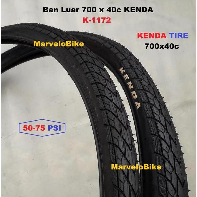 Ban Luar Sepeda Fixie RoadBike MTB 29  700 x 40c KENDA