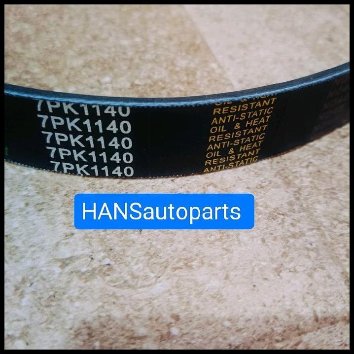 HOT DEAL VANBELT FANBELT TALI KIPAS NISSAN GRAND LIVINA L10 7PK 1140 KUALITAS IMPORT 