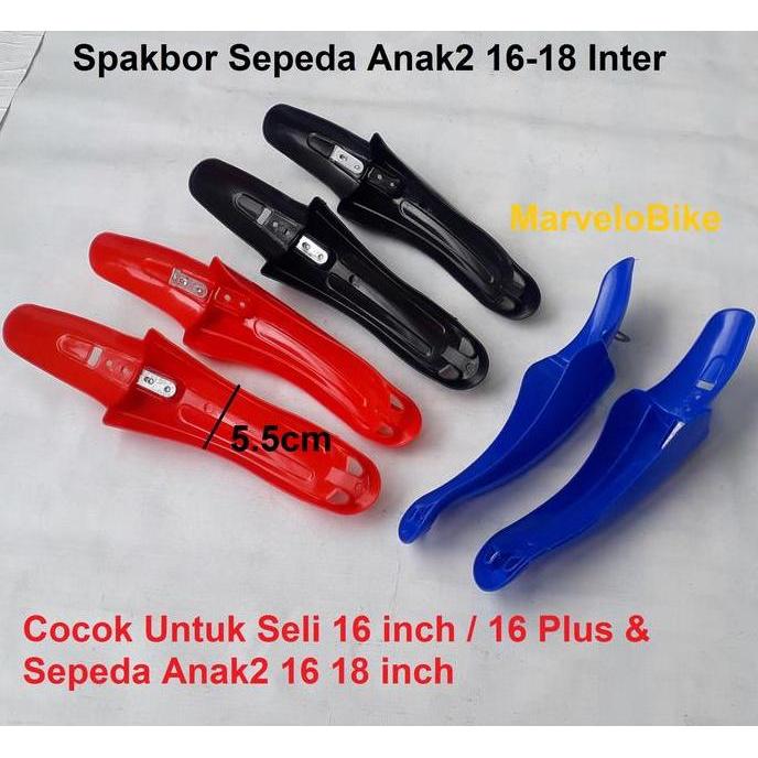 Fender Spakbor Sepeda Lipat BMX Mini 16-18-20 inch Inter Plastik