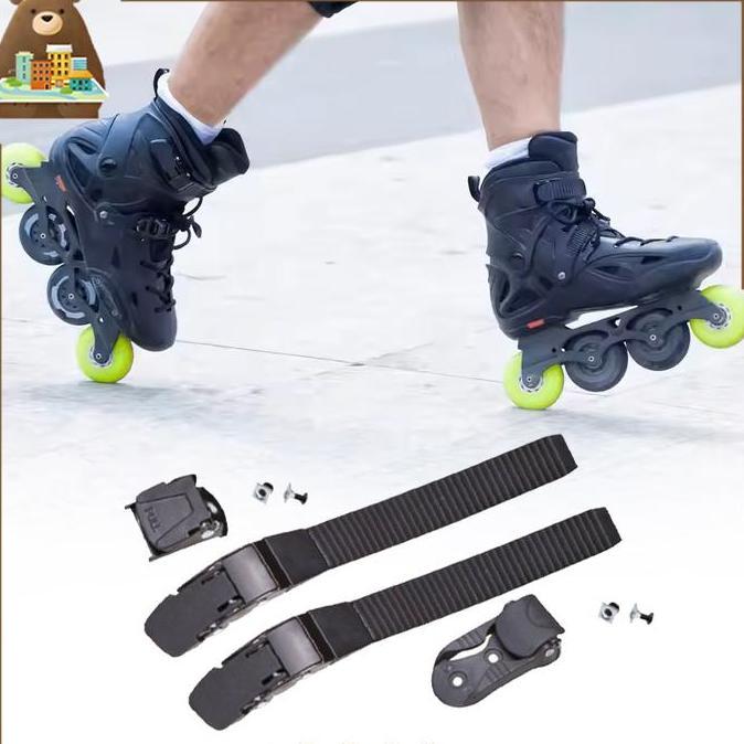 TERLARIS STRAP BUCKLE INSKATE UNIVERSAL ATAS SEPATU RODA STRAP INSKATE SEPATU RODA BUCKLE TARIK UNIV