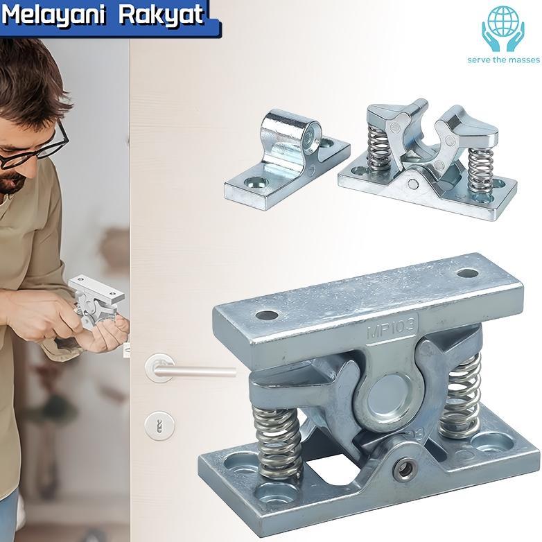 Penahan Pintu Magnet Penahan Pintu Berat Stopper Alloy Capit Udang