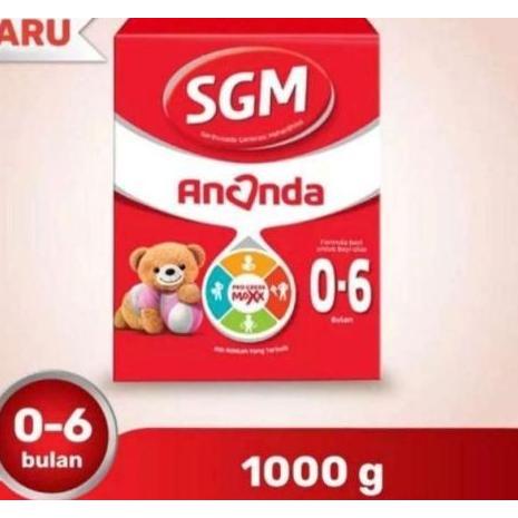 Gyunyu- Sgm Ananda 0-6/6-12 1000Gr/ Susu Sgm Ananda 1 Dan 2