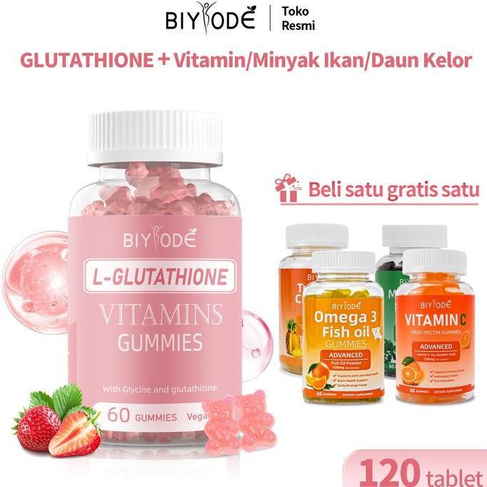 Foirfe- Biyode Fda/Halal Glutathione Glutathione+Collagen Drinks/Vitamin/Minyak Lkan/Daun Kelor | Pe