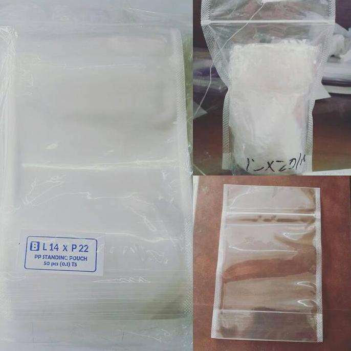 Xfood- Plastik Standing Pouch 14X22