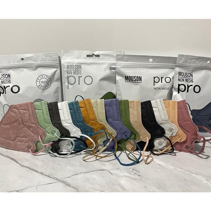 PHLOX Masker KN95 Mouson isi 10 pcs /Kn95 Mouson Pro/KN95 Mouson Warna