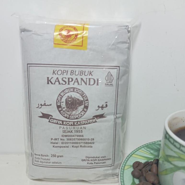 Ready Stock Kopi Sepoor 250gram Kaspandi klasik bubuk halus