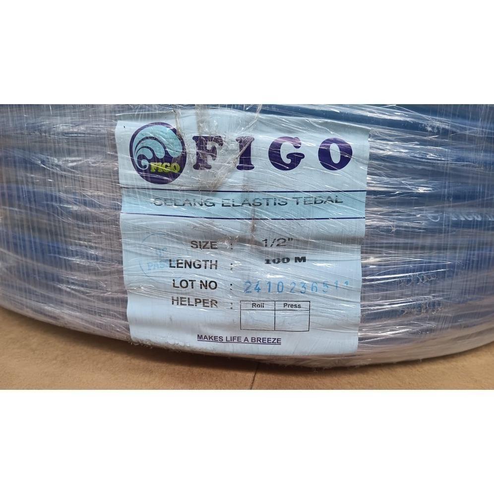 Promo Cod (Rls) Selang Bening 1/2 Inch Merk Figo Tebal Dan Elastis / Selang 1/2" ><
